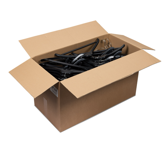 Box of used hangers. FREE SHIPPING